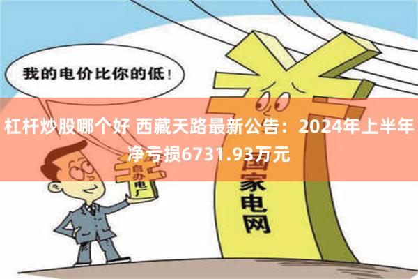 杠杆炒股哪个好 西藏天路最新公告：2024年上半年净亏损6731.93万元