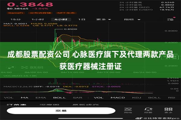 成都股票配资公司 心脉医疗旗下及代理两款产品获医疗器械注册证