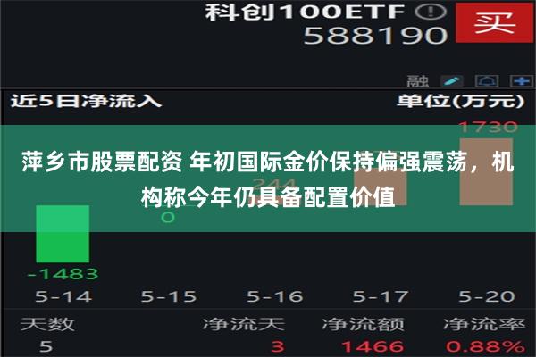 萍乡市股票配资 年初国际金价保持偏强震荡，机构称今年仍具备配置价值