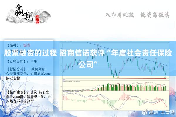 股票融资的过程 招商信诺获评“年度社会责任保险公司”